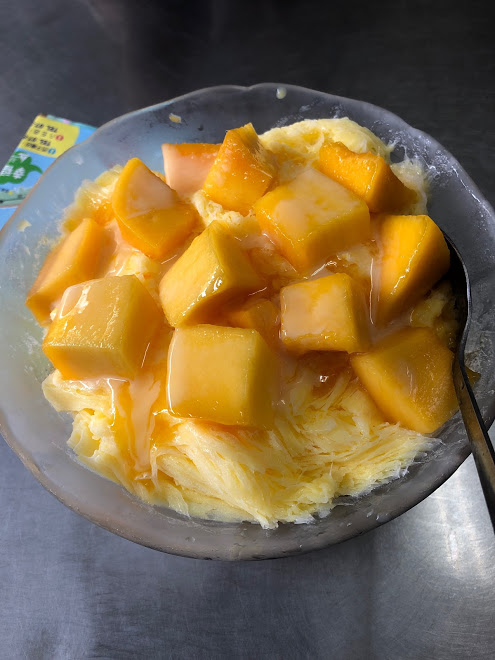 Taiwan mango shaved ice