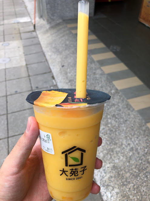 mango juice Taiwan