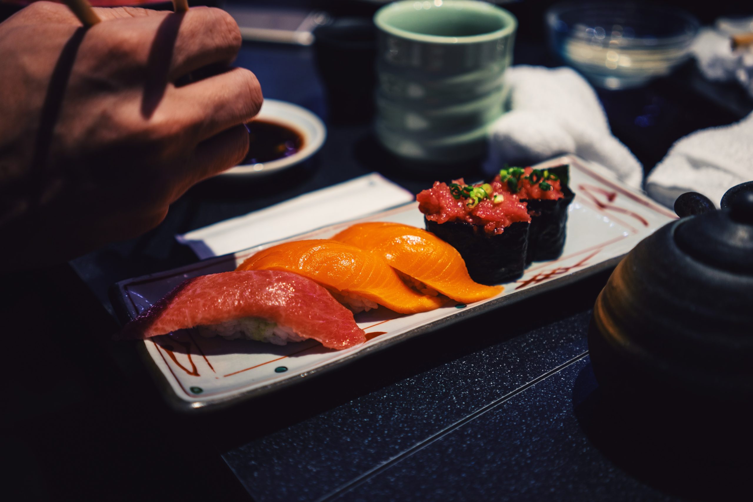 Japan stock sushi